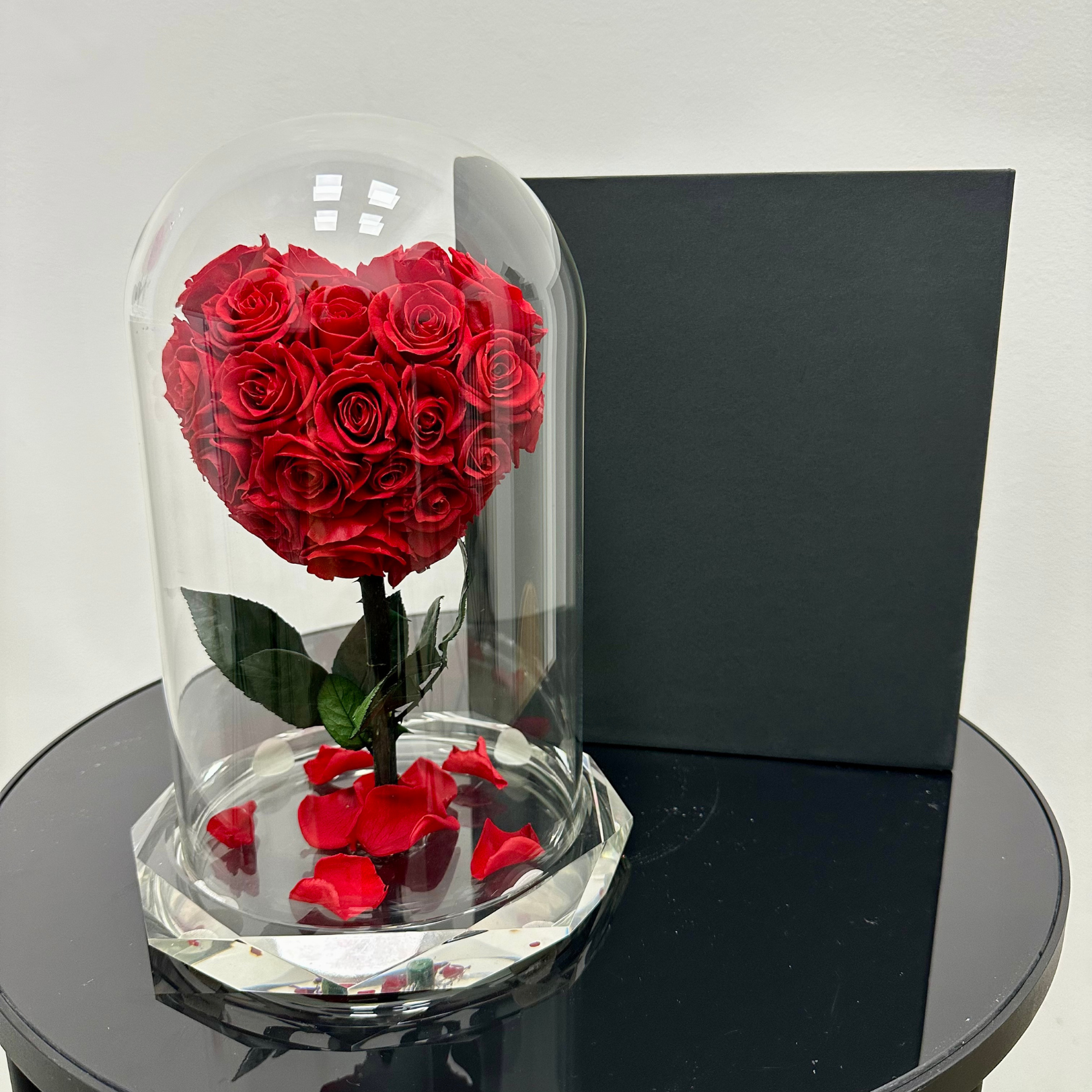 Red Heart Preserved Roses