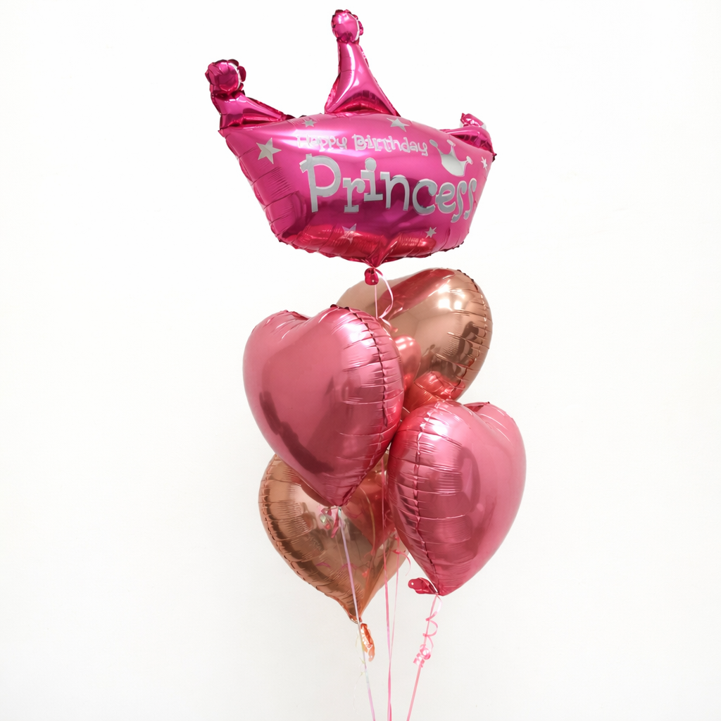Happy Birthday Princess Balloons