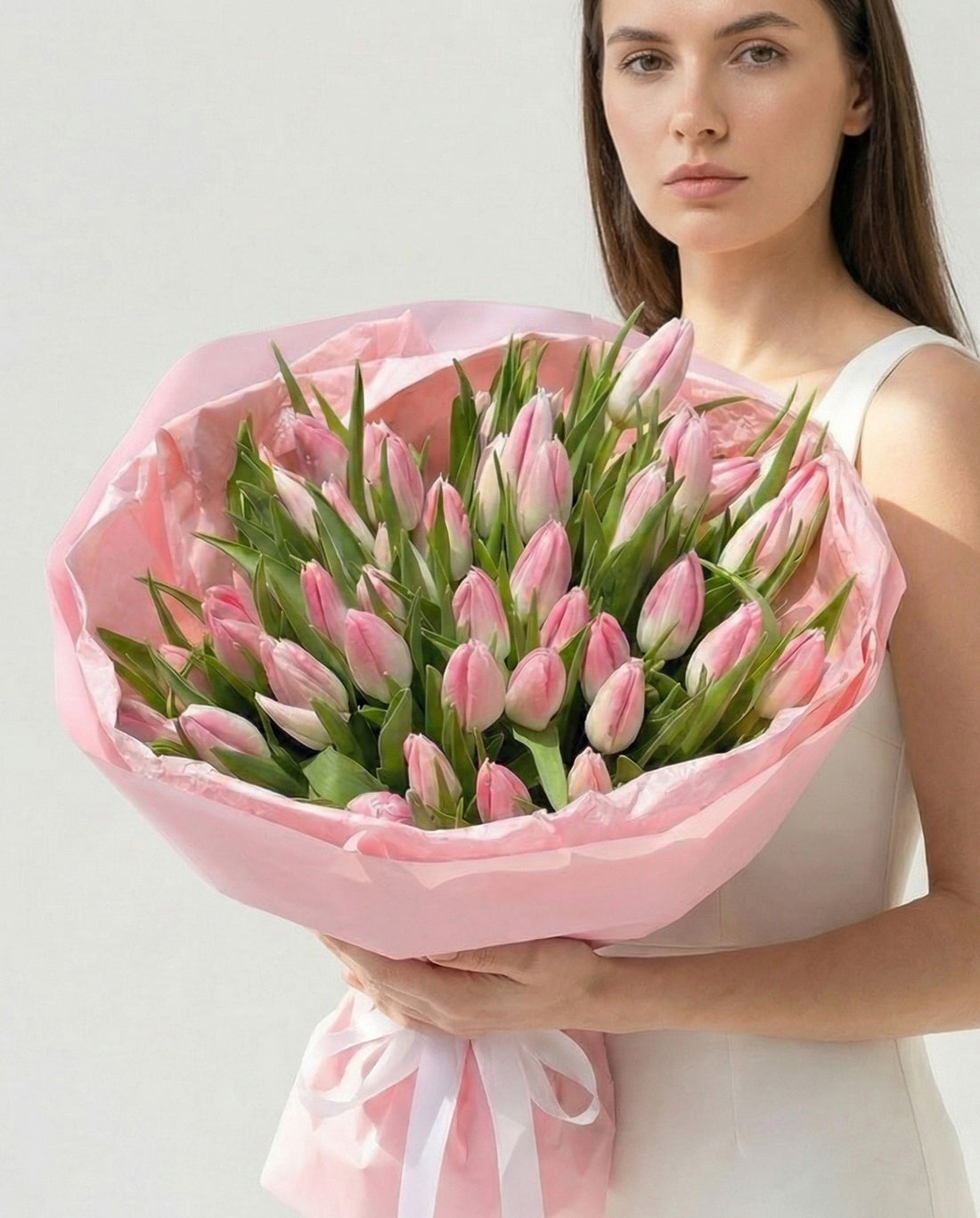 Pink Tulips Bouquet