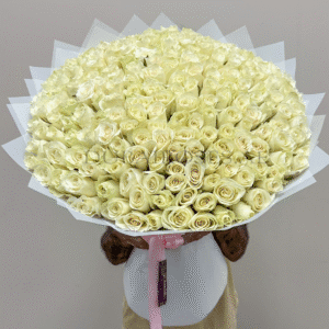 White Roses Bouquet