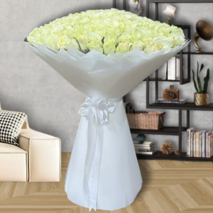 200 White Roses