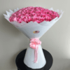 100 pink roses