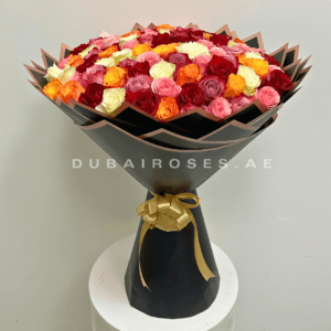 100 mix roses 4