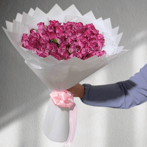 Whimsical 51 / 50 Purple Roses - Image 2