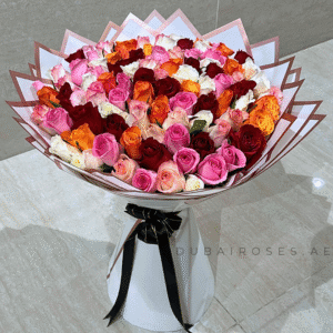 Mixed Roses Bouquet 01 - Image 3