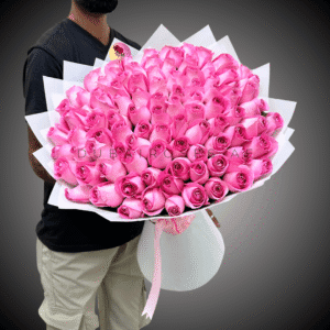Pink Roses Bouquet