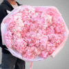 pink hydrangea bouquet