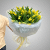 50 yellow tulips 1