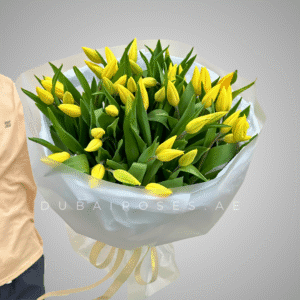 Yellow Tulips Bouquet