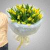 50 yellow tulips 3