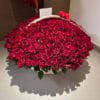 A big basket of 500 premium red roses