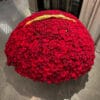 Premium 1000 Red Roses in Basket